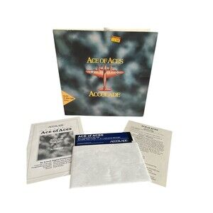 Accolade Ace Of Aces Combat Simulation Commodore 64 / 128